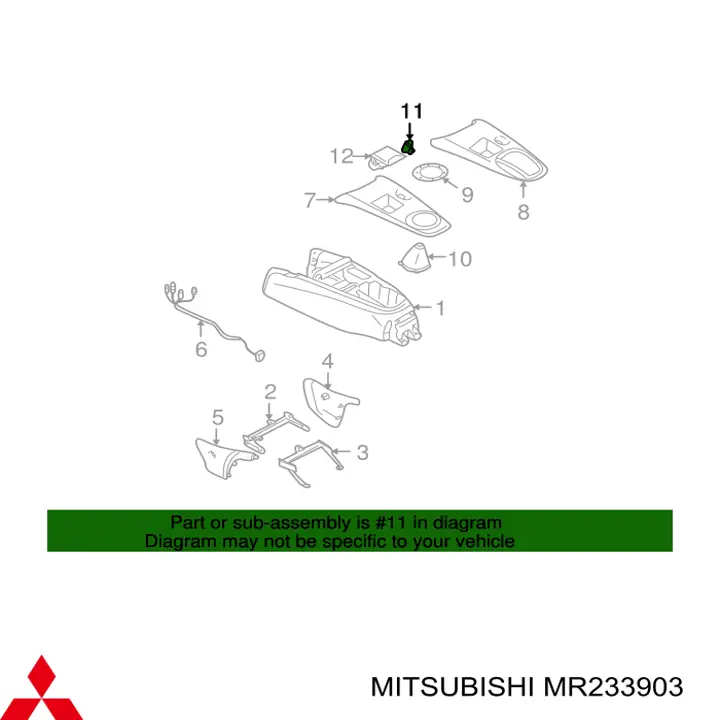 Zapalniczka do Mitsubishi Colt V CJA