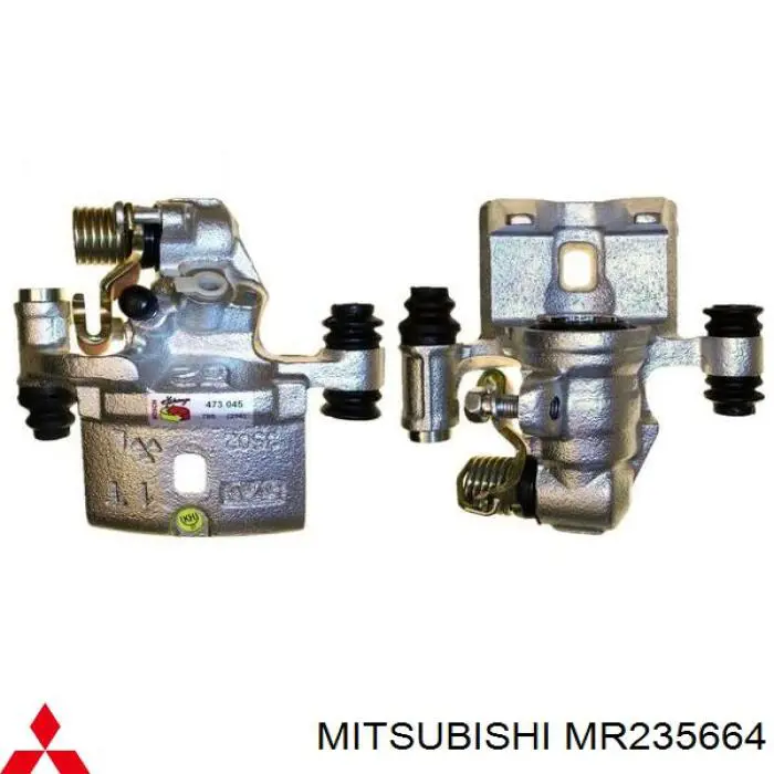 Zacisk hamulcowy tylny lewy Mitsubishi MR235664 cena, od  