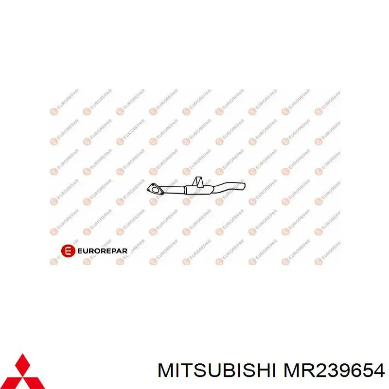 Tłumik, tylna część Mitsubishi MR239654 cena, od 44,64 USD