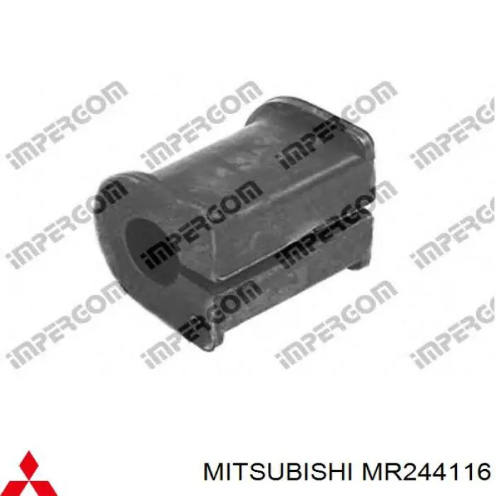 Do koszyka MR244116 Mitsubishi Tuleja stabilizatora przedniego