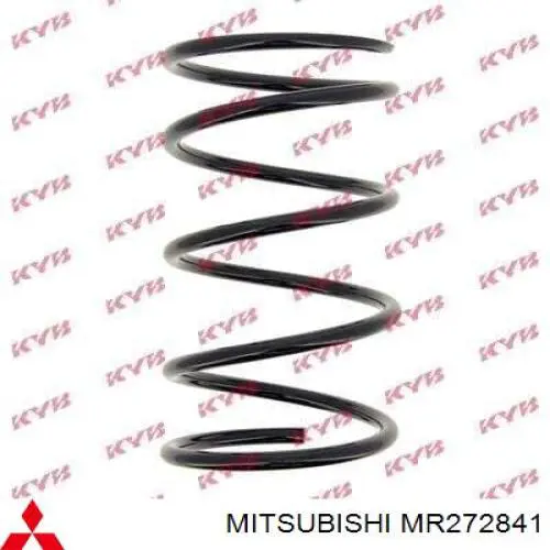 Sprężyna przednia Mitsubishi MR272841 cena, od 102,20 USD