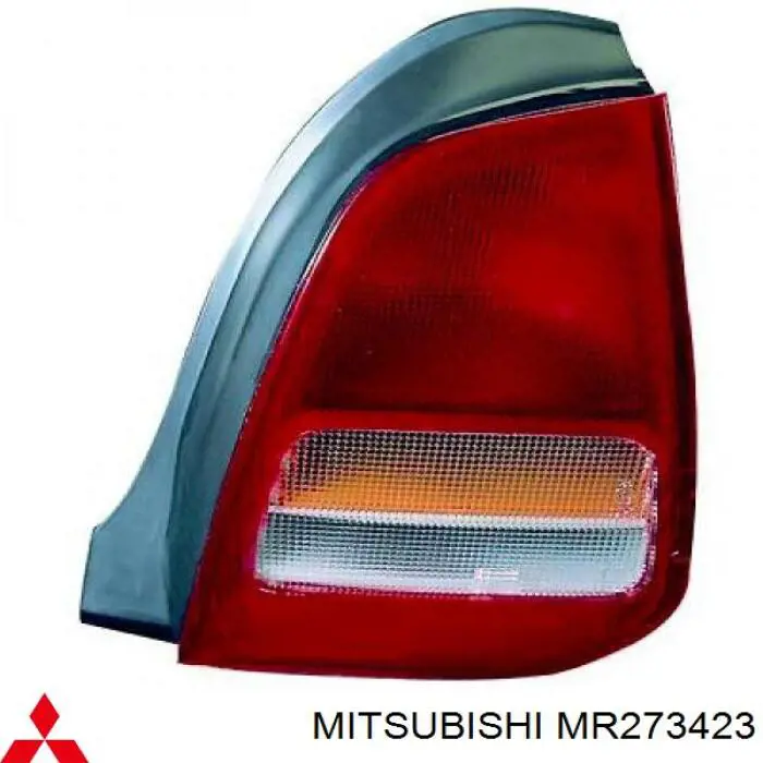 Lampa zespolona tylna lewa do Mitsubishi Colt V CJA