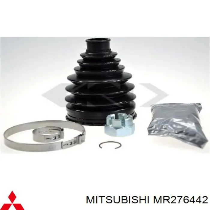 Do koszyka MR276442 Mitsubishi Osłona przegubu homokinetycznego półosi przedniej zewnętrzna