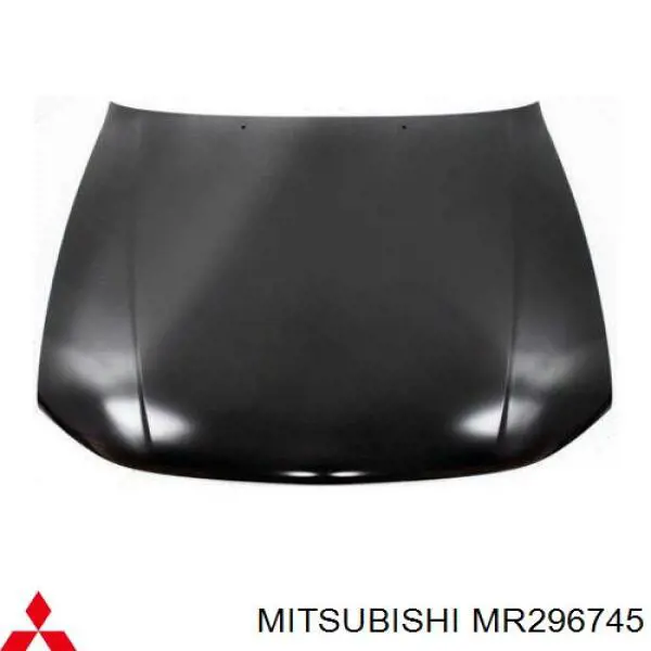 Do koszyka MR296745 Mitsubishi Maska silnika