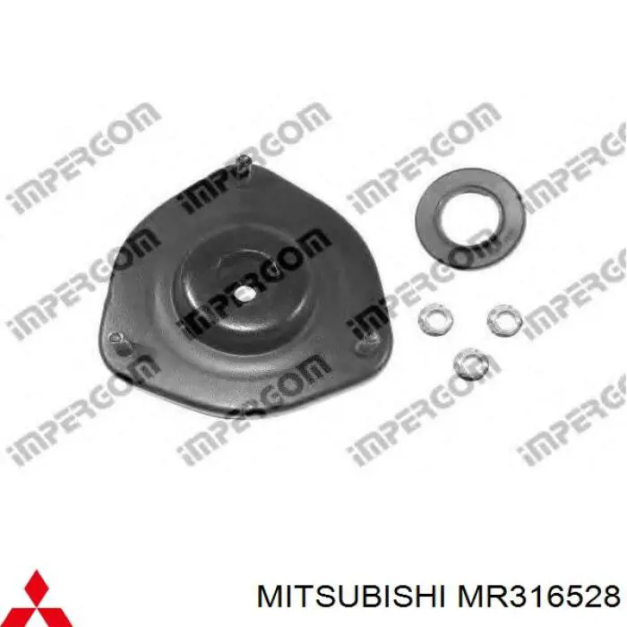 Poduszka amortyzatora przedniego Mitsubishi MR316528 cena, od 27,65 USD