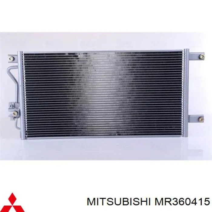 Chłodnica klimatyzacji Mitsubishi MR360415 cena, od 93,49 USD