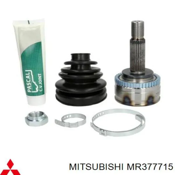 Półoś napędowa przednia lewa Mitsubishi MR377715 cena, od 98,75 USD