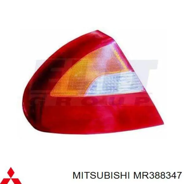 Do koszyka MR388347 Mitsubishi Lampa zespolona tylna lewa