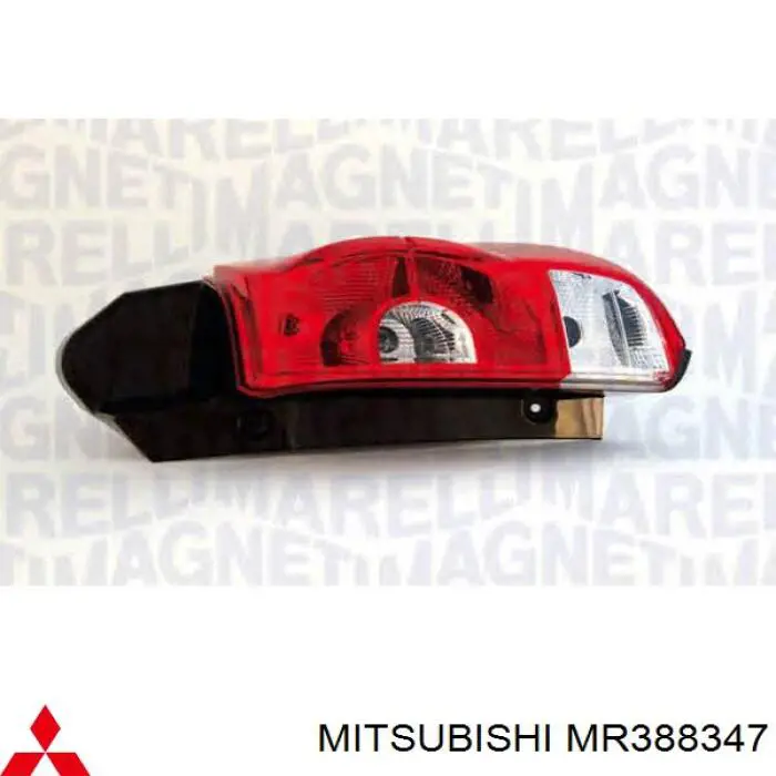Lampa zespolona tylna lewa Mitsubishi MR388347 cena, od 77,39 USD