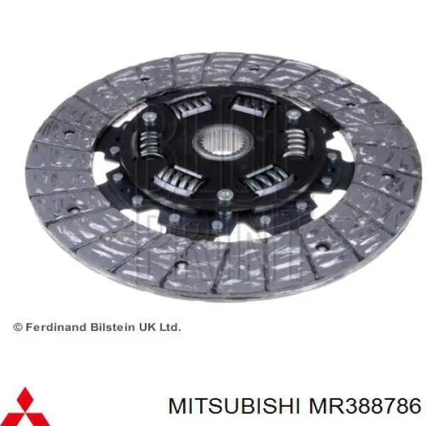 Do koszyka MR388786 Mitsubishi Tarcza sprzęgła