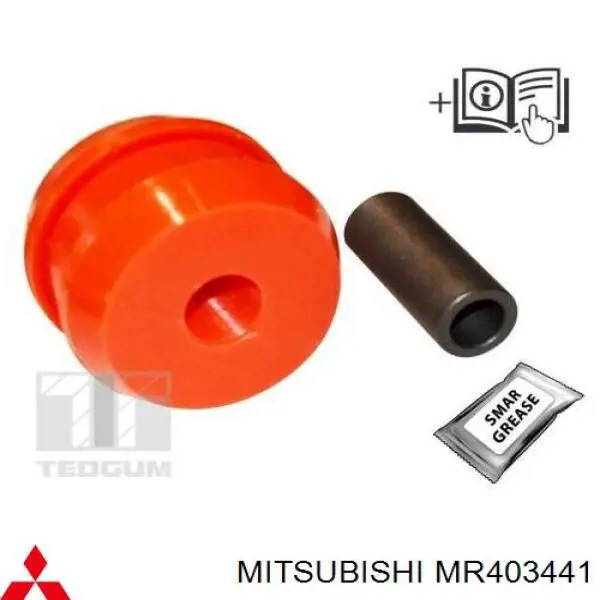 Silentblock przedniego wahacza dolnego MR403441 Mitsubishi