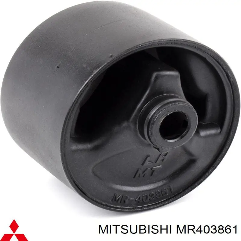 Do koszyka MR403861 Mitsubishi Poduszka (podpora) silnika lewa przednia