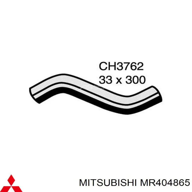 MR404865 Mitsubishi Przewód (króciec) chłodnicy górny