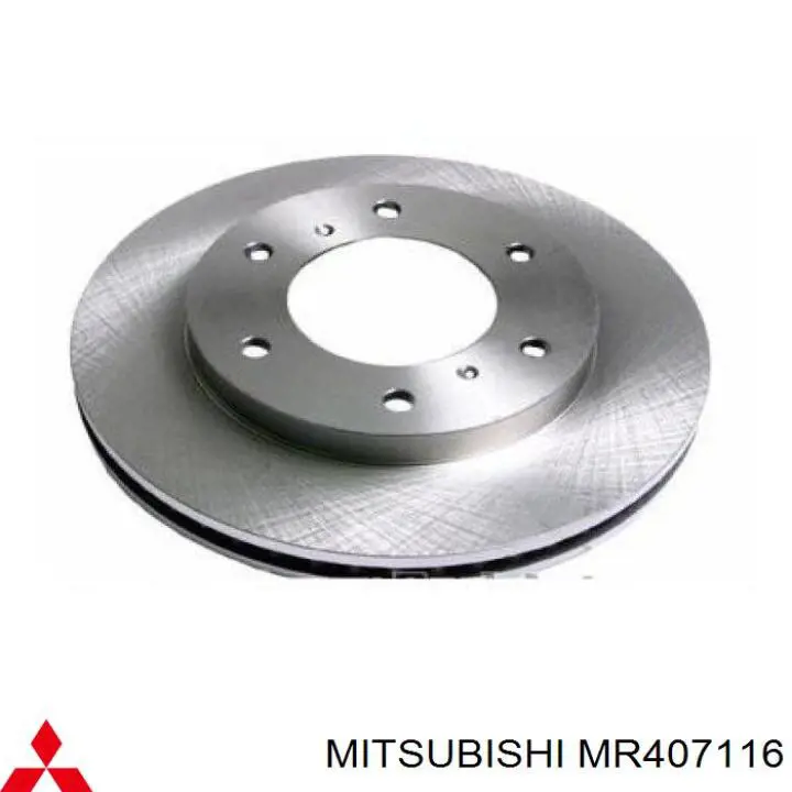 Tarcza hamulcowa przednia Mitsubishi MR407116 cena, od 48,62 USD
