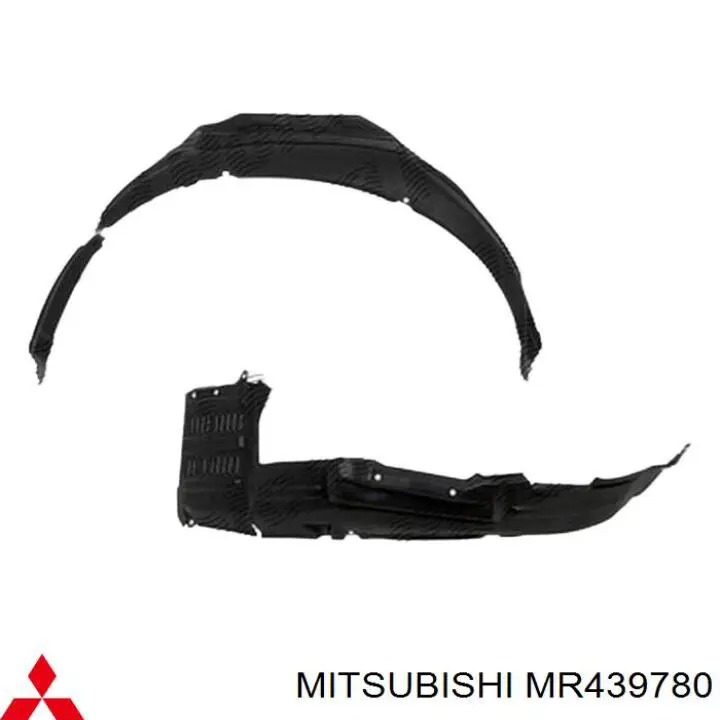 Do koszyka Nadkole błotnika przedniego prawe Mitsubishi Space Wagon III N8, N9