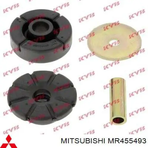 Poduszka amortyzatora przedniego Mitsubishi MR455493 cena, od 4,99 USD