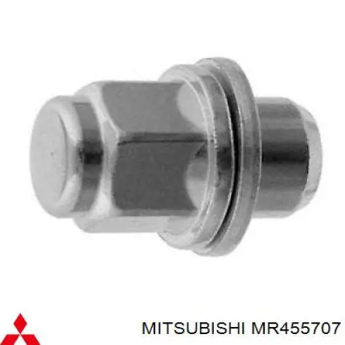 Nakrętka koła MR455707 Mitsubishi