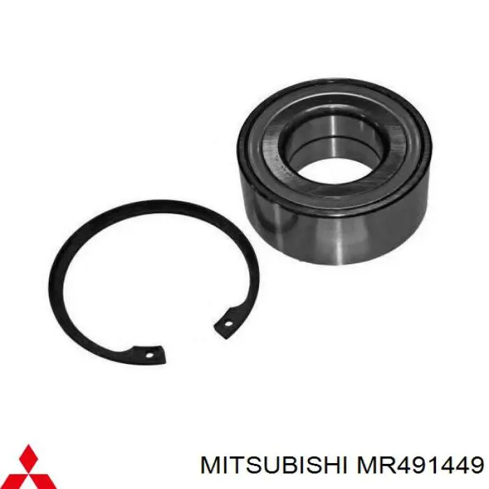 Łożysko piasty przedniej Mitsubishi MR491449 cena, od 27,06 USD