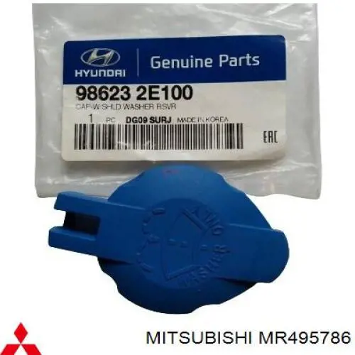 Korek zbiornika spryskiwacza Mitsubishi Pajero SPORT I SUV (K90) (1996 - 2009) cena, od 6,43 USD