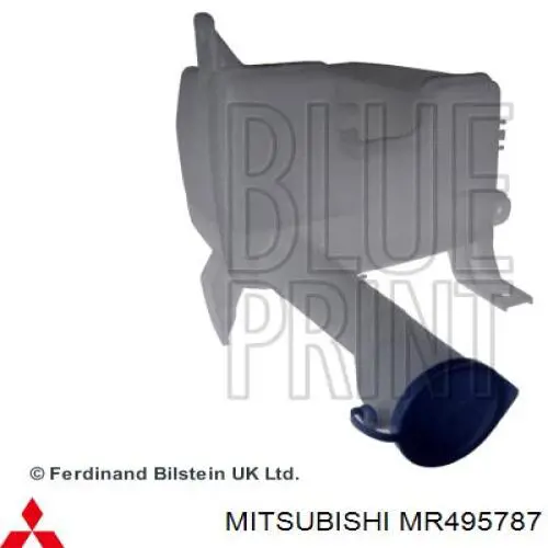 Do koszyka MR495787 Mitsubishi Zbiorniczek spryskiwacza szyb