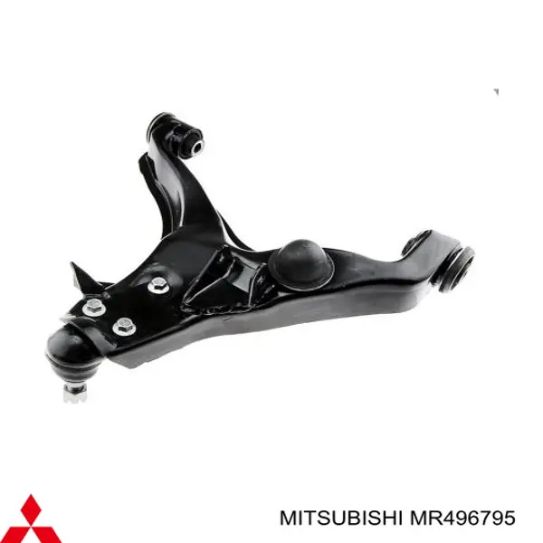 Do koszyka MR496795 Mitsubishi Wahacz zawieszenia przedniego dolny lewy