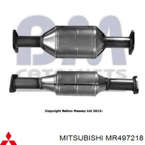 MR497218 Mitsubishi Konwerter-katalizator