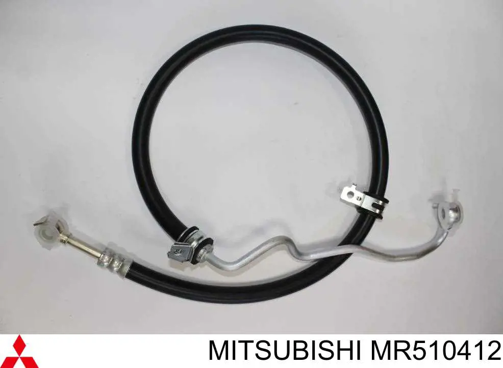 Przewód hydraulicznego układu wspomagania wysokiego ciśnienia, od pompy do maglownicy (mechanizmu) Mitsubishi MR510412 cena, od 66,73 USD