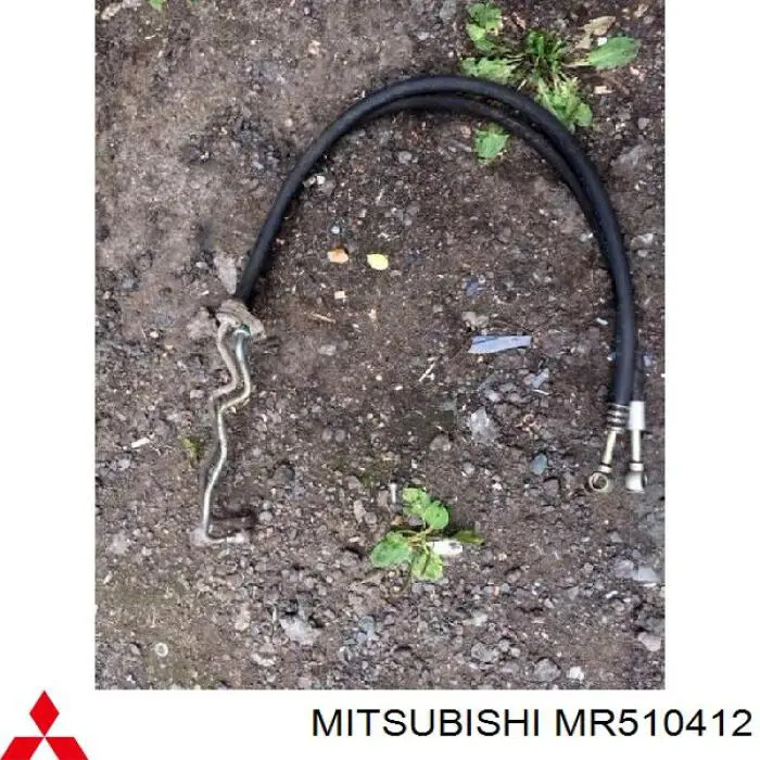 Do koszyka MR510412 Mitsubishi Przewód hydraulicznego układu wspomagania wysokiego ciśnienia, od pompy do maglownicy (mechanizmu)