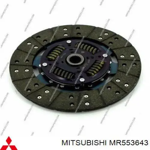 Tarcza sprzęgła Mitsubishi MR553643 cena, od 56,62 USD