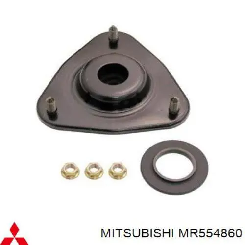 Do koszyka MR554860 Mitsubishi Poduszka amortyzatora przedniego