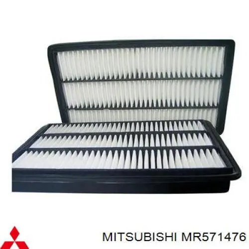 Do koszyka MR571476 Mitsubishi Filtr powietrza
