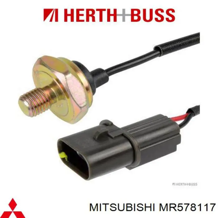 MR578117 Mitsubishi Czujnik stukowy (czujnik spalania stukowego)