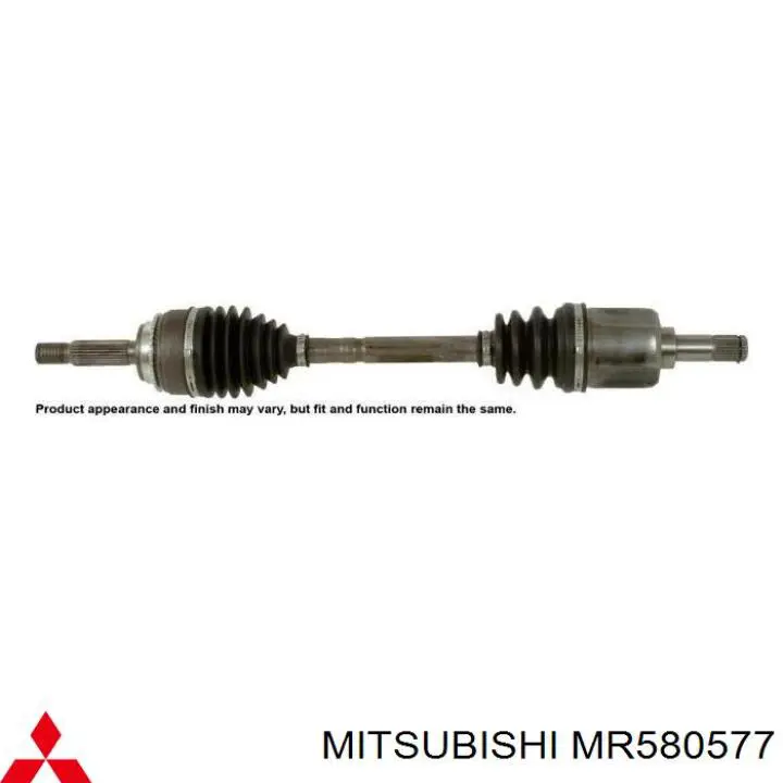 Półoś napędowa przednia lewa Mitsubishi MR580577 cena, od 66,67 USD