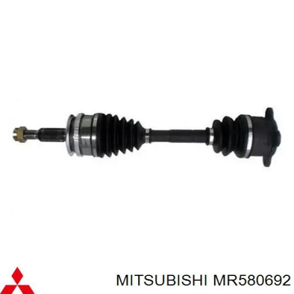 MR580692 Mitsubishi Półoś napędowa przednia prawa