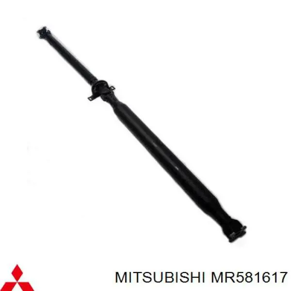 Wał Cardana tylny, tylna część Mitsubishi MR581617 cena, od 326,89 USD