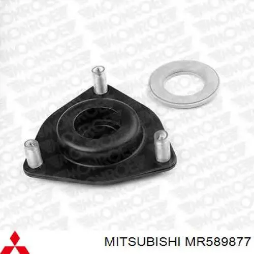Do koszyka MR589877 Mitsubishi Poduszka amortyzatora przedniego