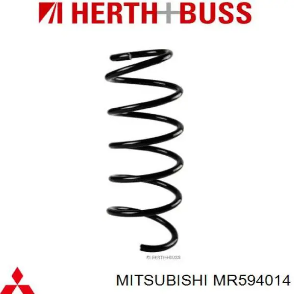 Sprężyna przednia Mitsubishi MR594014 cena, od 27,96 USD