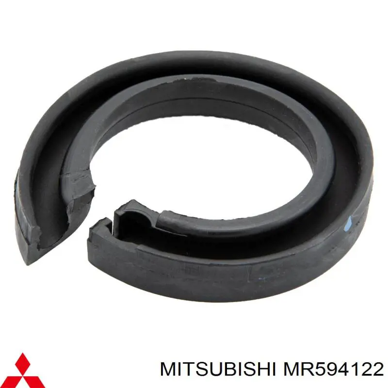 Do koszyka MR594122 Mitsubishi Podkładka (pierścień gumowy) sprężyny tylnej dolny