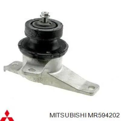 Do koszyka MR594202 Mitsubishi Poduszka (podpora) silnika prawa