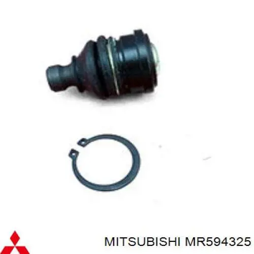 Do koszyka MR594325 Mitsubishi Wahacz zawieszenia przedniego dolny lewy