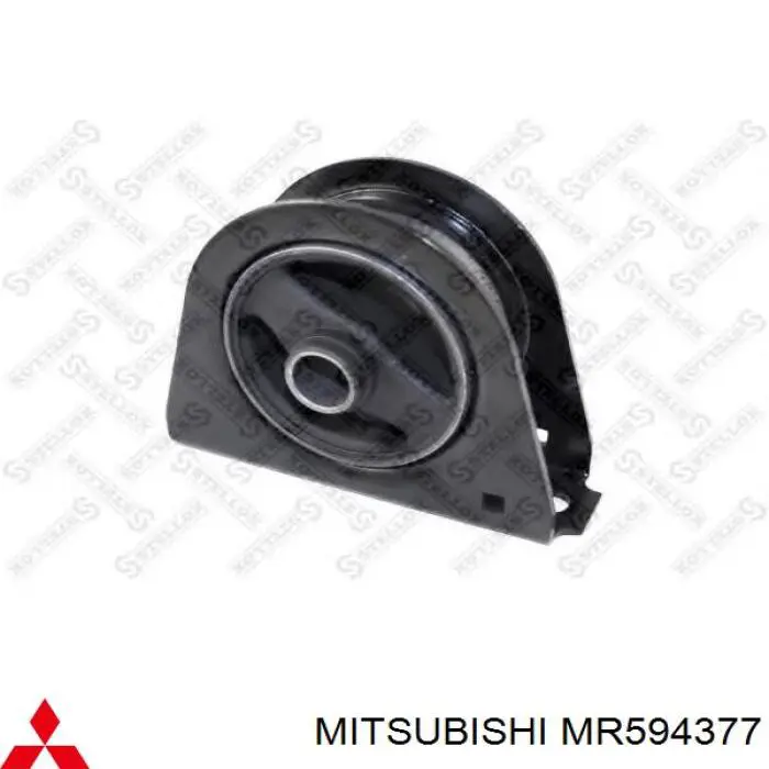 Do koszyka MR594377 Mitsubishi Poduszka (podpora) silnika przednia
