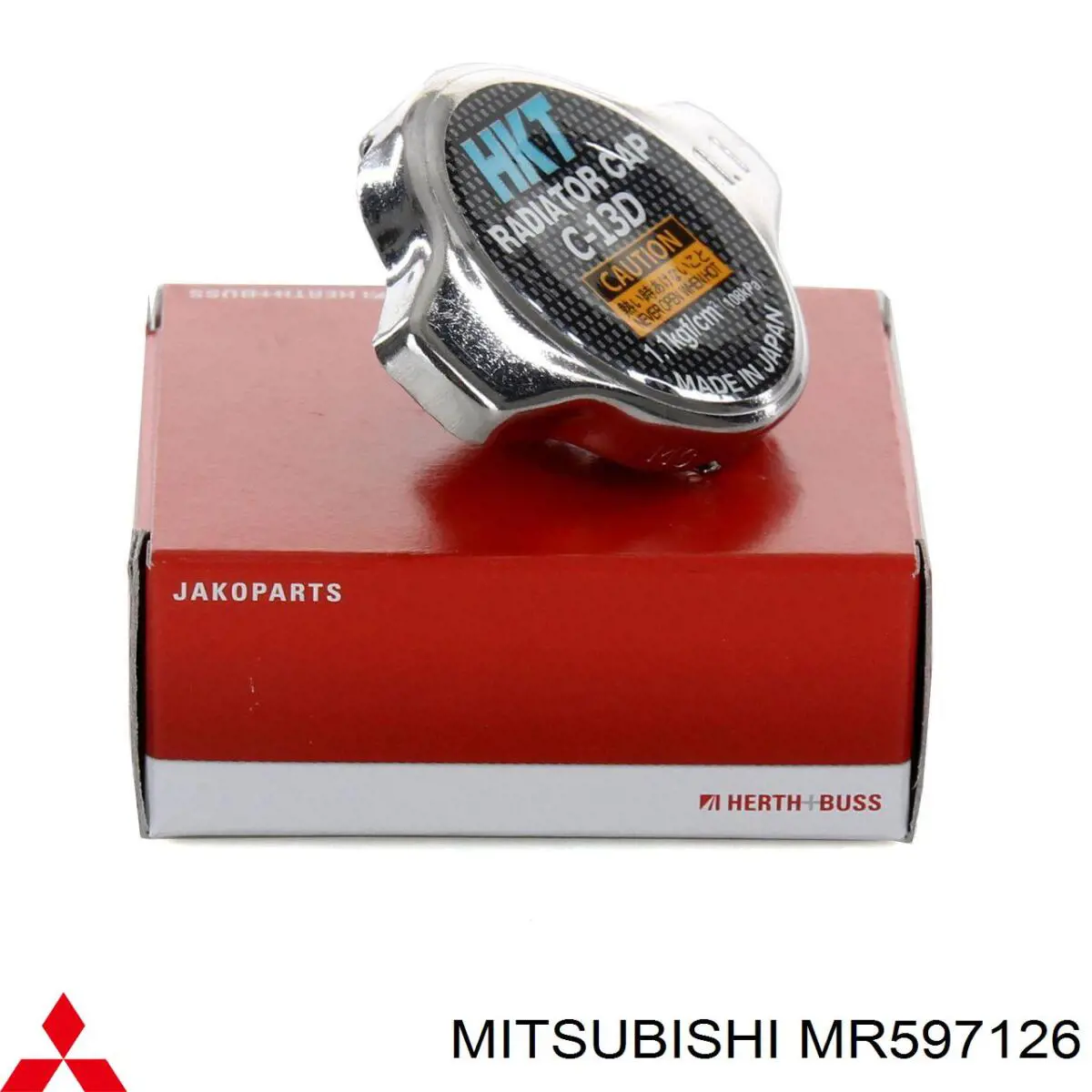 Do koszyka MR597126 Mitsubishi Pokrywa (korek) chłodnicy