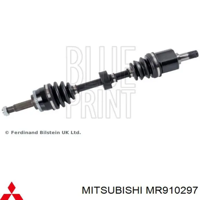 MR910297 Mitsubishi Półoś napędowa przednia lewa