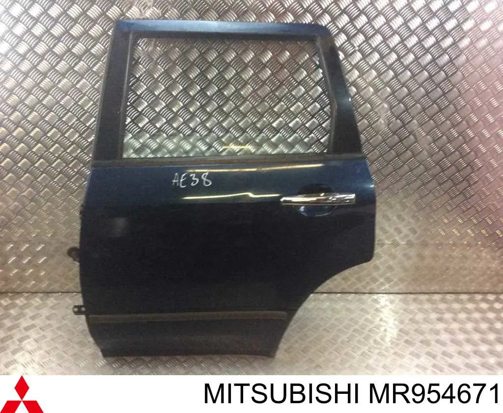 Drzwi tylne lewe do Mitsubishi Outlander I CU