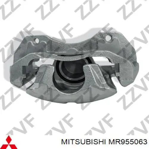 Do koszyka MR955063 Mitsubishi Zacisk hamulcowy przedni lewy