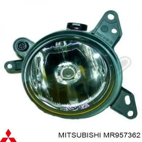 Lampa przeciwmgielna prawa Mitsubishi Lancer 10 (CY_A, CZ_A)