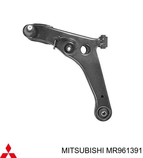Wahacz zawieszenia przedniego dolny lewy Mitsubishi MR961391 cena, od 67,61 USD