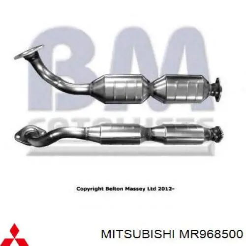 Konwerter-katalizator Mitsubishi Pajero III SUV (V70) (2000 - 2006) cena, od 194,89 USD