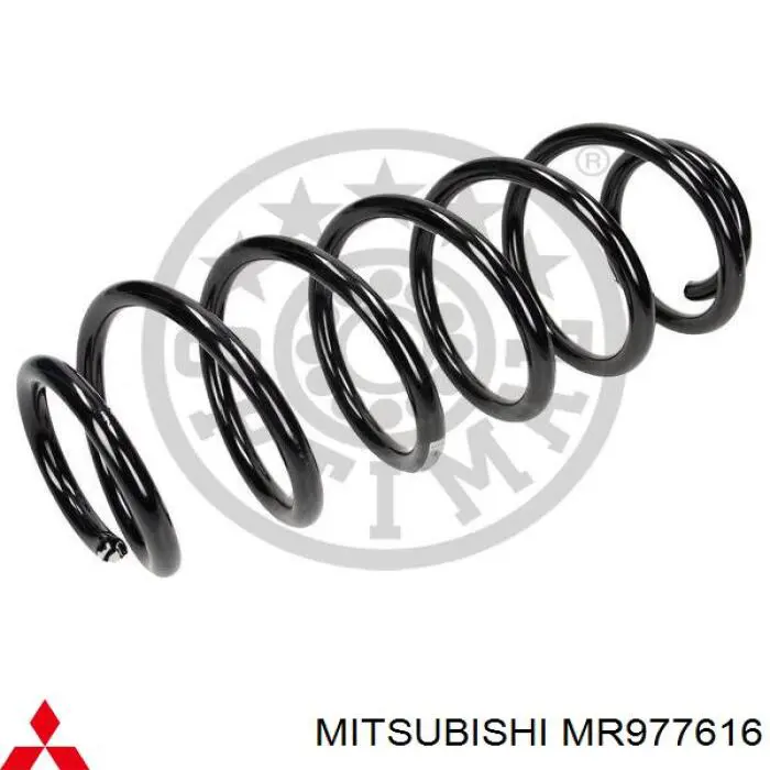 Do koszyka MR977616 Mitsubishi Sprężyna tylna