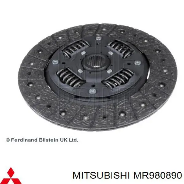 Tarcza sprzęgła Mitsubishi MR980890 cena, od 56,00 USD